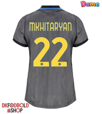 Inter Milan Henrikh Mkhitaryan #22 Tredje trøje Dame 2026-27 Kort ærmer Inter Milan Henrikh Mkhitaryan #22 Tredje trøje Dame 2026-27 Kort ærmer